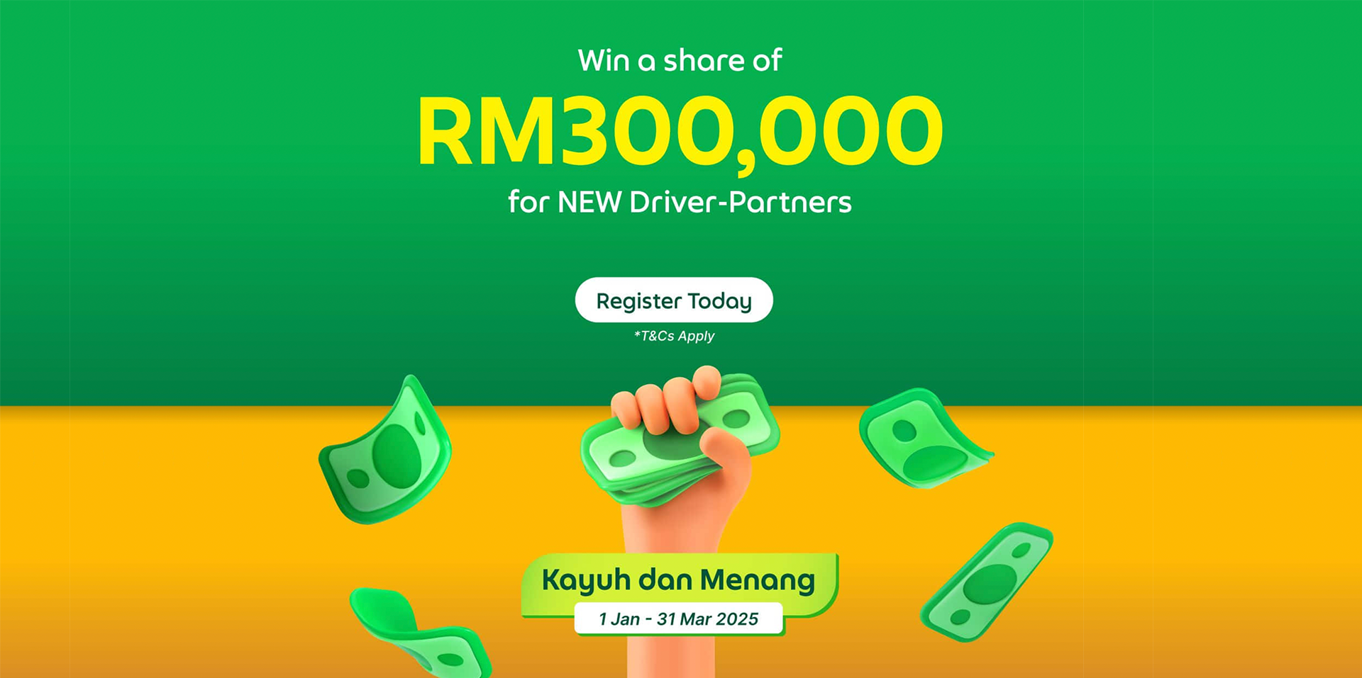 daftar grab driver di hub cheras